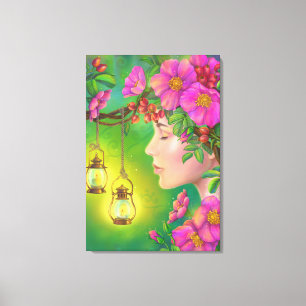 Summer Dreams Stretched Canvas Print
