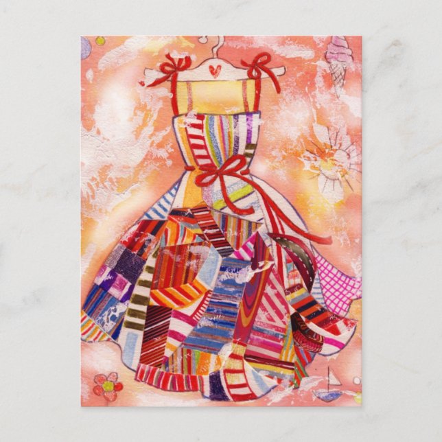 Summer Dress Postcard (Front)