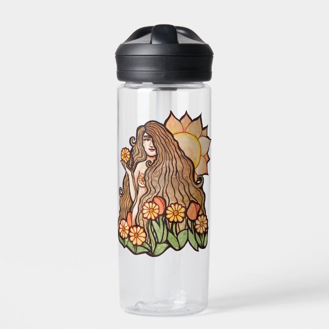 Summer Earth Goddess                               Water Bottle (Front)
