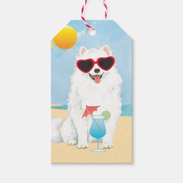 Summer Eskie Gift Tags (Front)