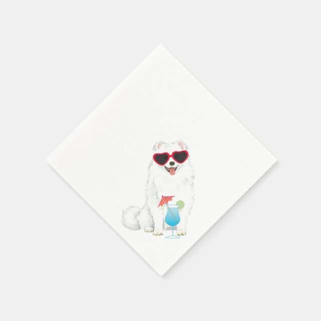 Summer Eskie Napkin (Corner)