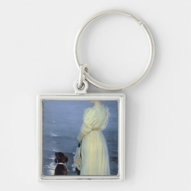 Summer Evening at Skagen Keychain (Front)