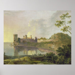 Summer Evening (Caernarvon Castle) c.1764-65 (oil Poster