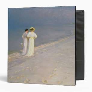 Summer Evening on the Skagen Southern Beach Binder