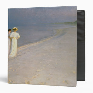 Summer Evening on the Skagen Southern Beach Binder