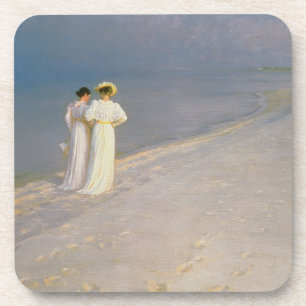 Summer Evening on the Skagen Southern Beach Coaster