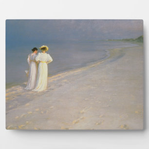 Summer Evening on the Skagen Southern Beach Plaque