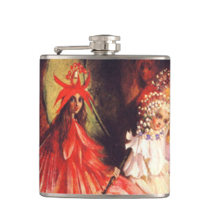 Summer Fairies Hip Flask