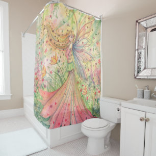 Summer Fairy Pink and Green by Molly Harrison