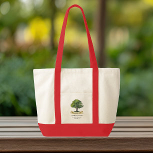 Summer Family Reunion Tree Matching Keepsake Tote Bag