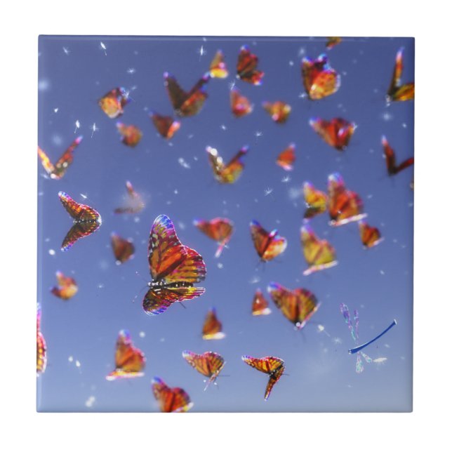 Summer Fantasia Decorative Tile / Trivet (Front)