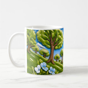 Summer Fantasy Tree Coffee Mug