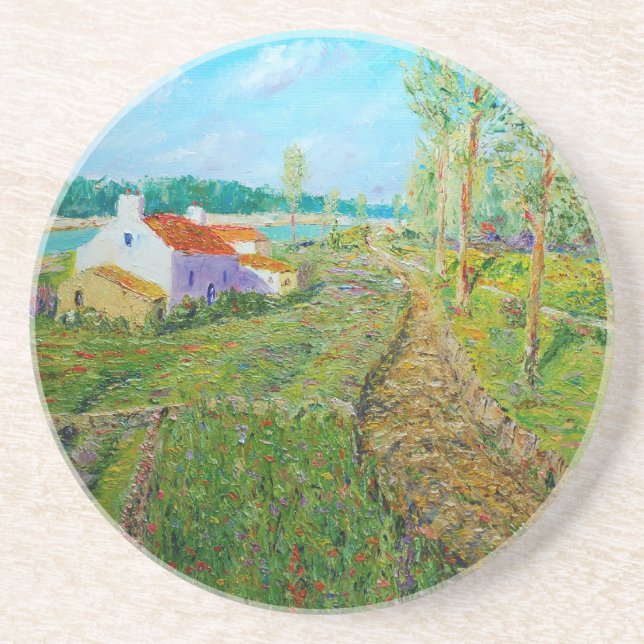 summer farm coaster (Front)