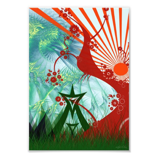 Summer Festival Art Print Photo (Front)