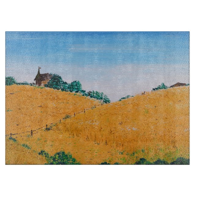 Summer Fields Cutting Board (Front)