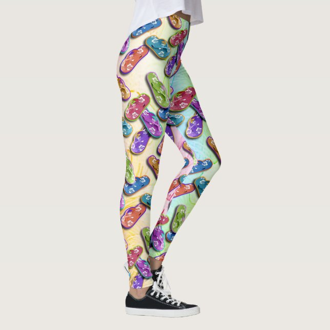 SUMMER FLIP FLOPS LEGGINGS (Right)