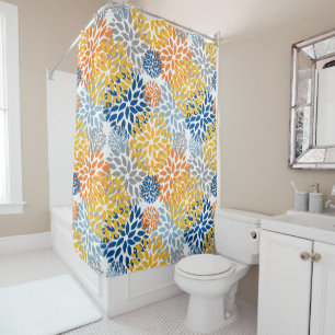 Summer Floral Abstract Bright Colours Pattern