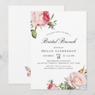 Summer Floral | Bridal Brunch Invitation
