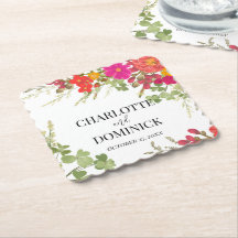 Summer Floral Garden Wildflowers Wedding
