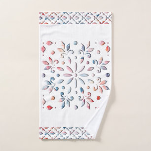 Summer Floral Hand Towel
