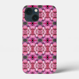 Summer floral pattern iPhone 13 mini case