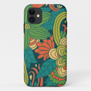 Summer floral pattern iPhone 11 case