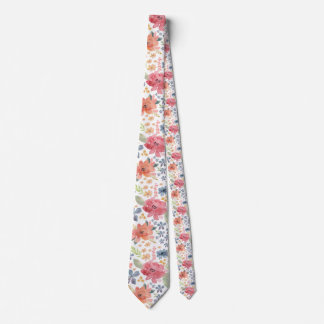 Summer Floral Tie