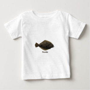 Summer Flounder (titled) Baby T-Shirt