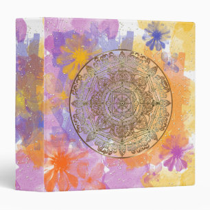 Summer Flowers Binder