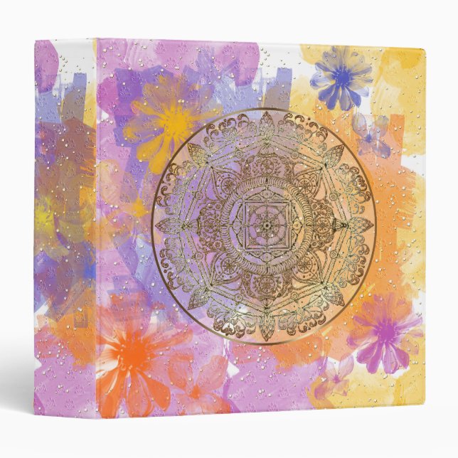 Summer Flowers Binder (Front/Spine)