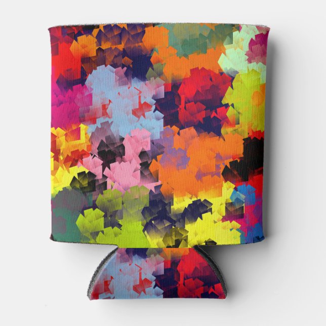 SUMMER FLOWERS CAN COOLER (Front)