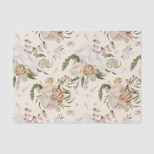 Summer Flowers Custom Colour Tissue Paper