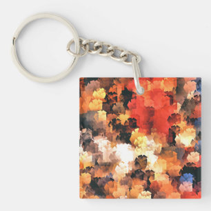 SUMMER FLOWERS KEYCHAIN