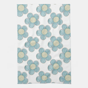 Summer Flowers Kitchen Towel