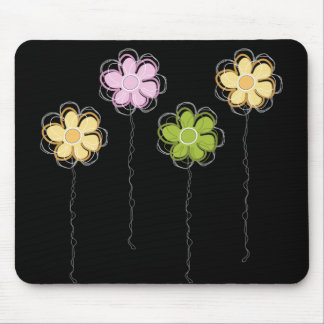Summer Flowers Mouse Pad