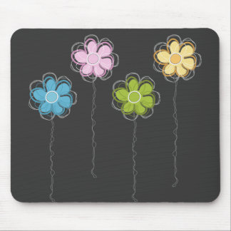 Summer Flowers Mouse Pad