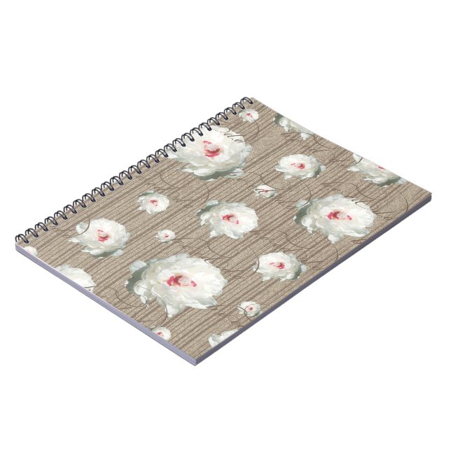 Summer Flowers Notebook (Left Side)