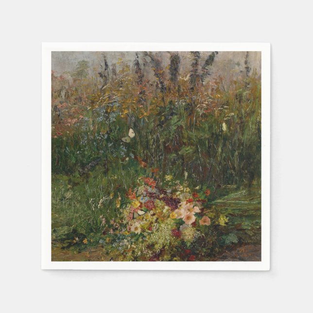 Summer Flowers of the Field Napkin (Front)