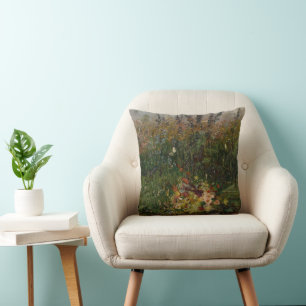 Summer Flowers of the Field Throw Pillow