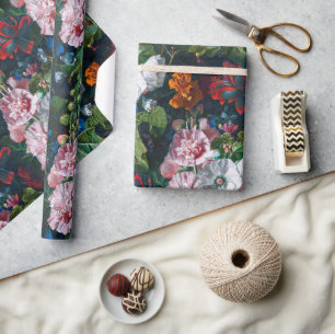 Summer Flowers Pattern   Wrapping Paper