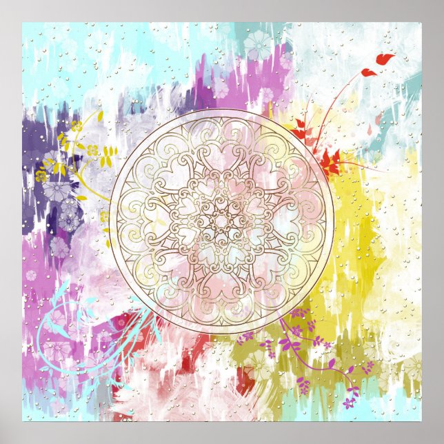 Summer Flowers Poster (Front)