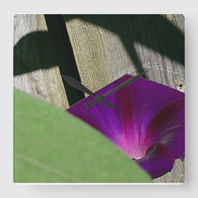 Summer Flowers Wall Clock (Front)