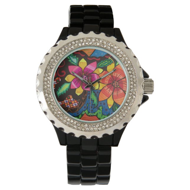 Summer flowers watch (Front)