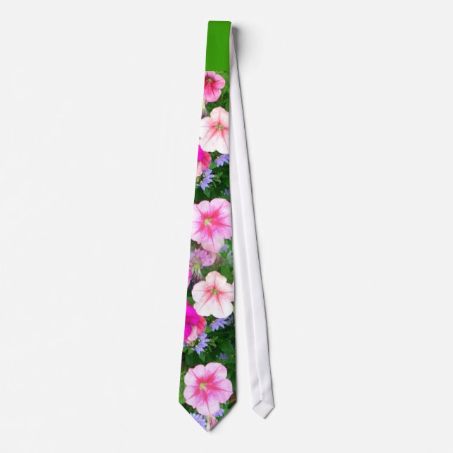 Summer Flowers Wedding Tie (Front)