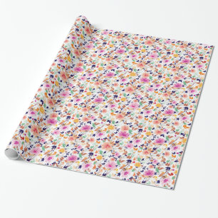 Summer Flowers Wrapping Paper