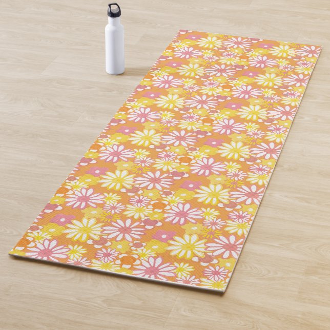 Summer Flowers Yoga Mat (In Situ)