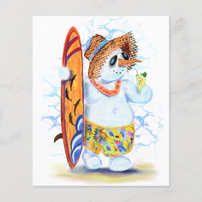Summer Flyer Snowman Surfer (Front)