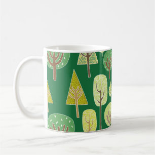 Summer Forest: Nature Inspired Design Coffee Mug