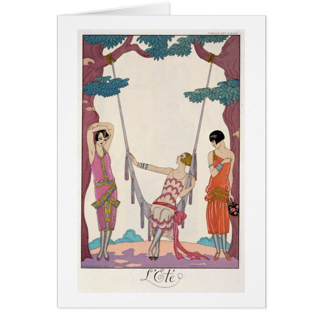 Summer, from 'Gazette du Bon Tonne', 1925 (Front)