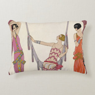 Summer, from 'Gazette du Bon Tonne', 1925 Accent Pillow